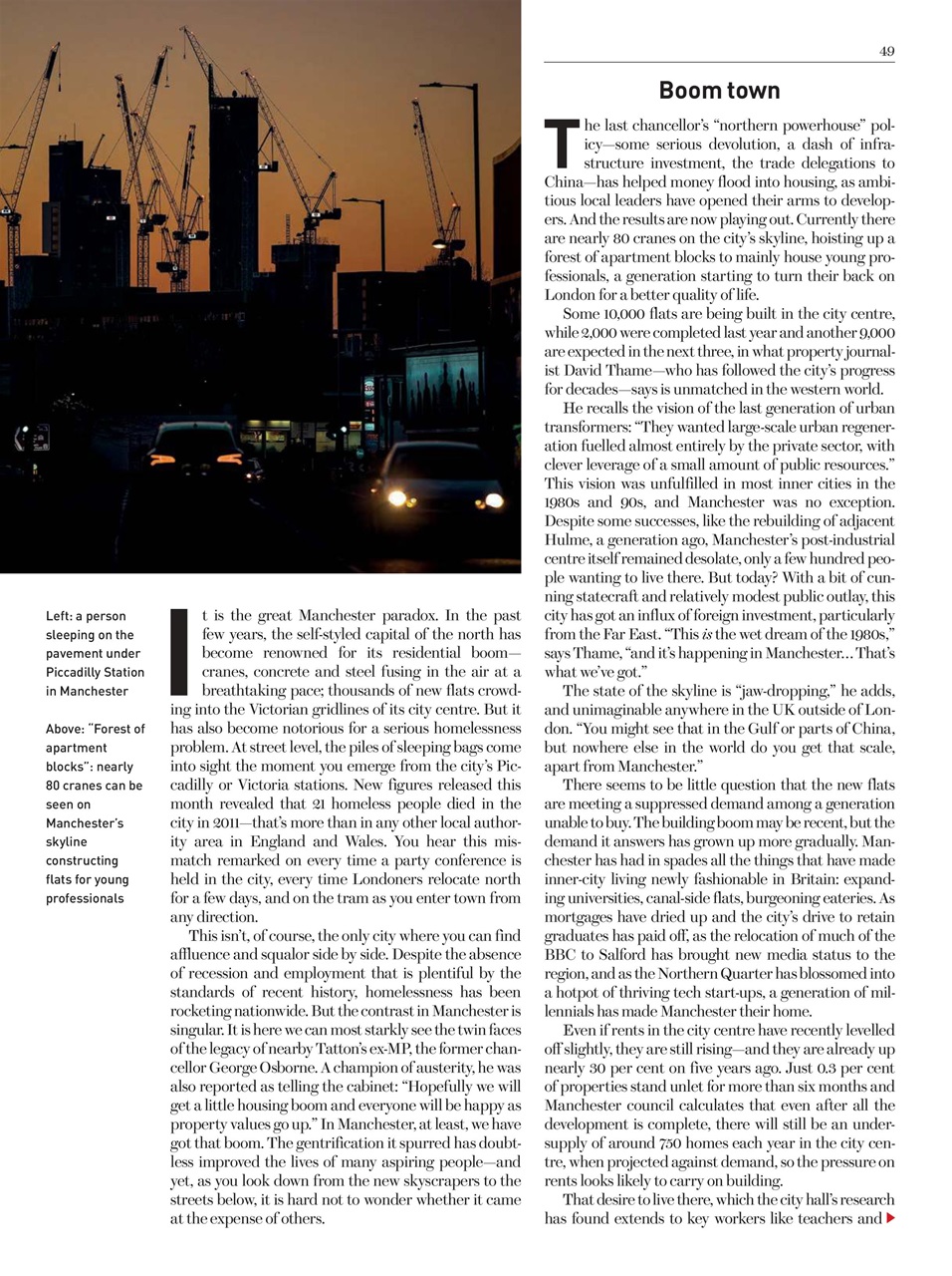 Prospect Magazine Preview Pages