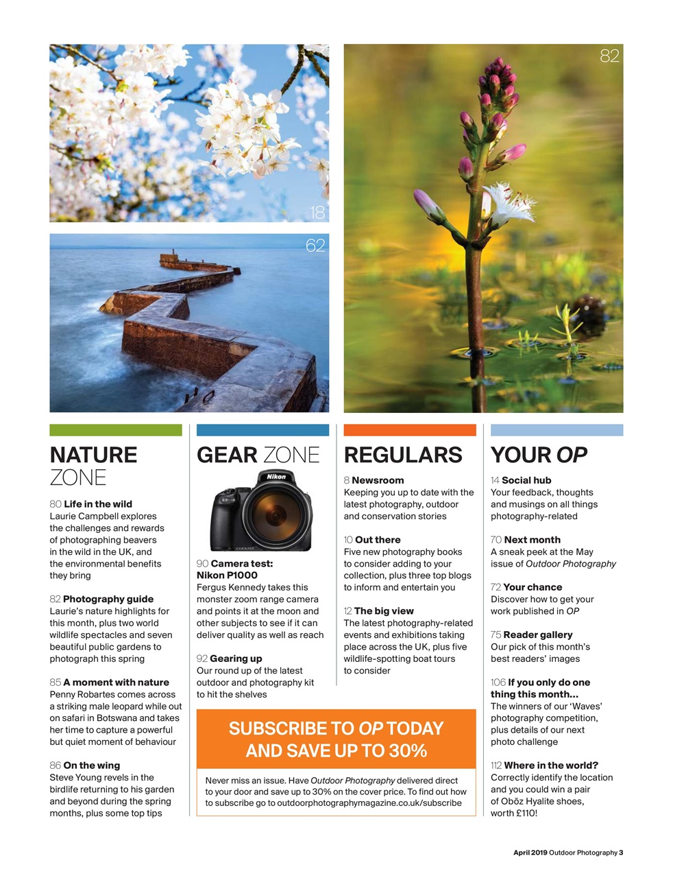 Outdoor Photography Preview Pages