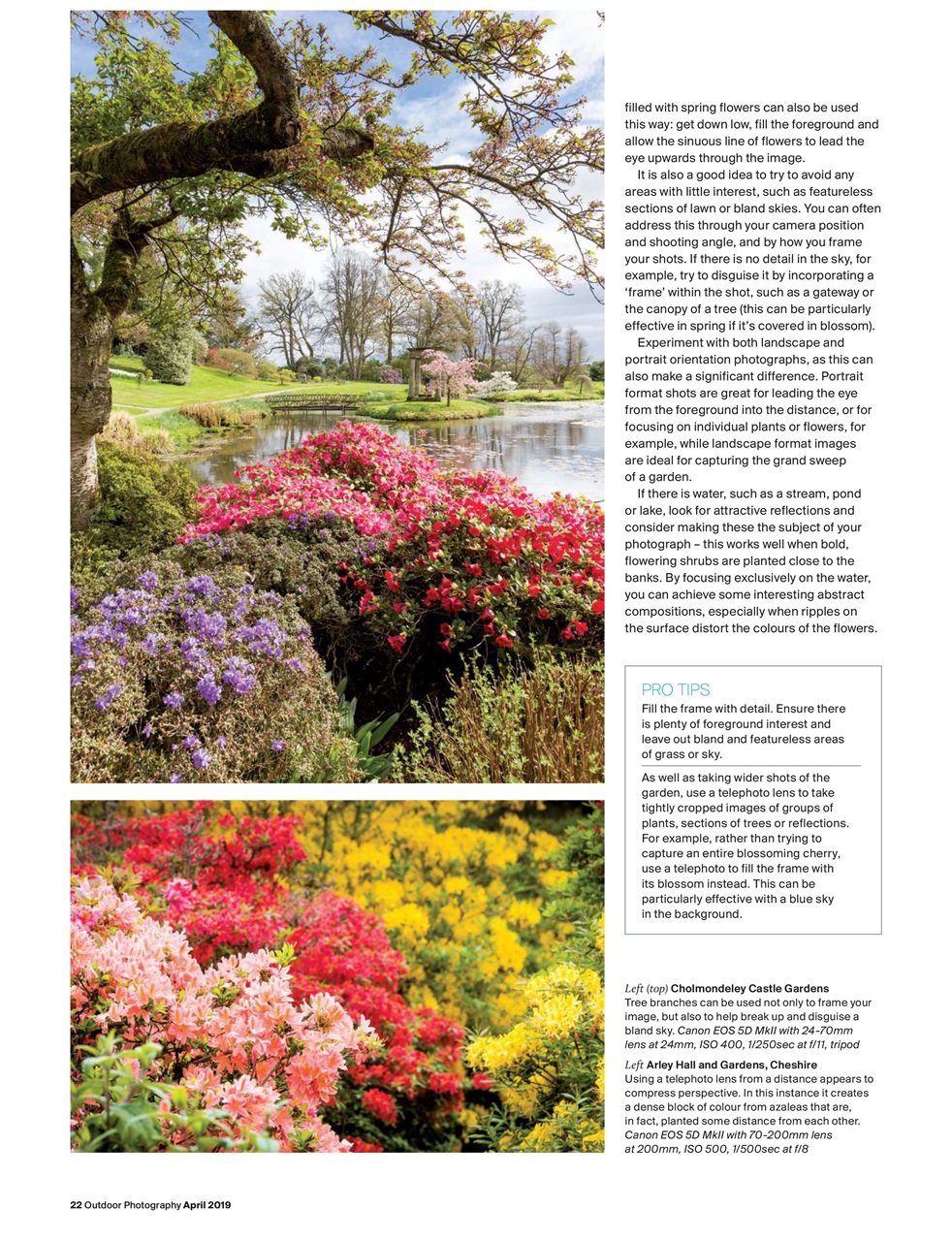 Outdoor Photography Preview Pages
