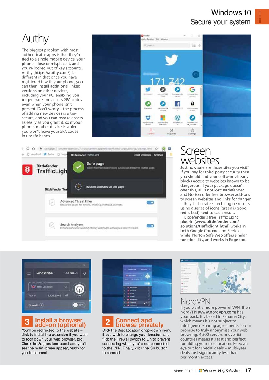 Windows Help & Advice Preview Pages