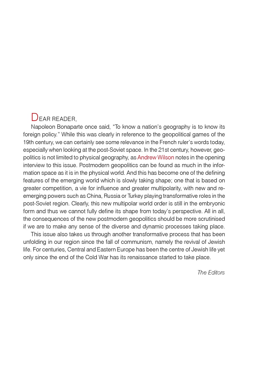 New Eastern Europe Preview Pages