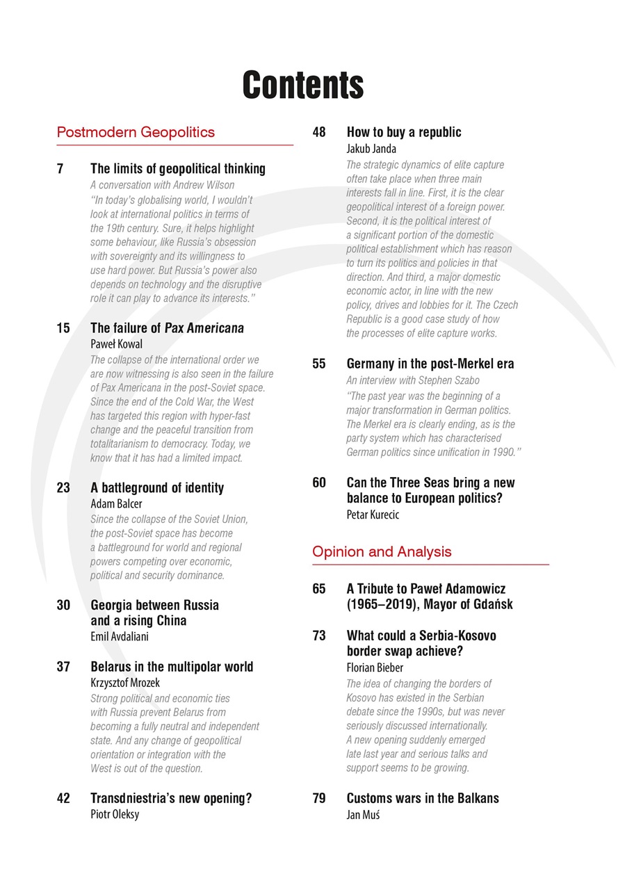 New Eastern Europe Preview Pages