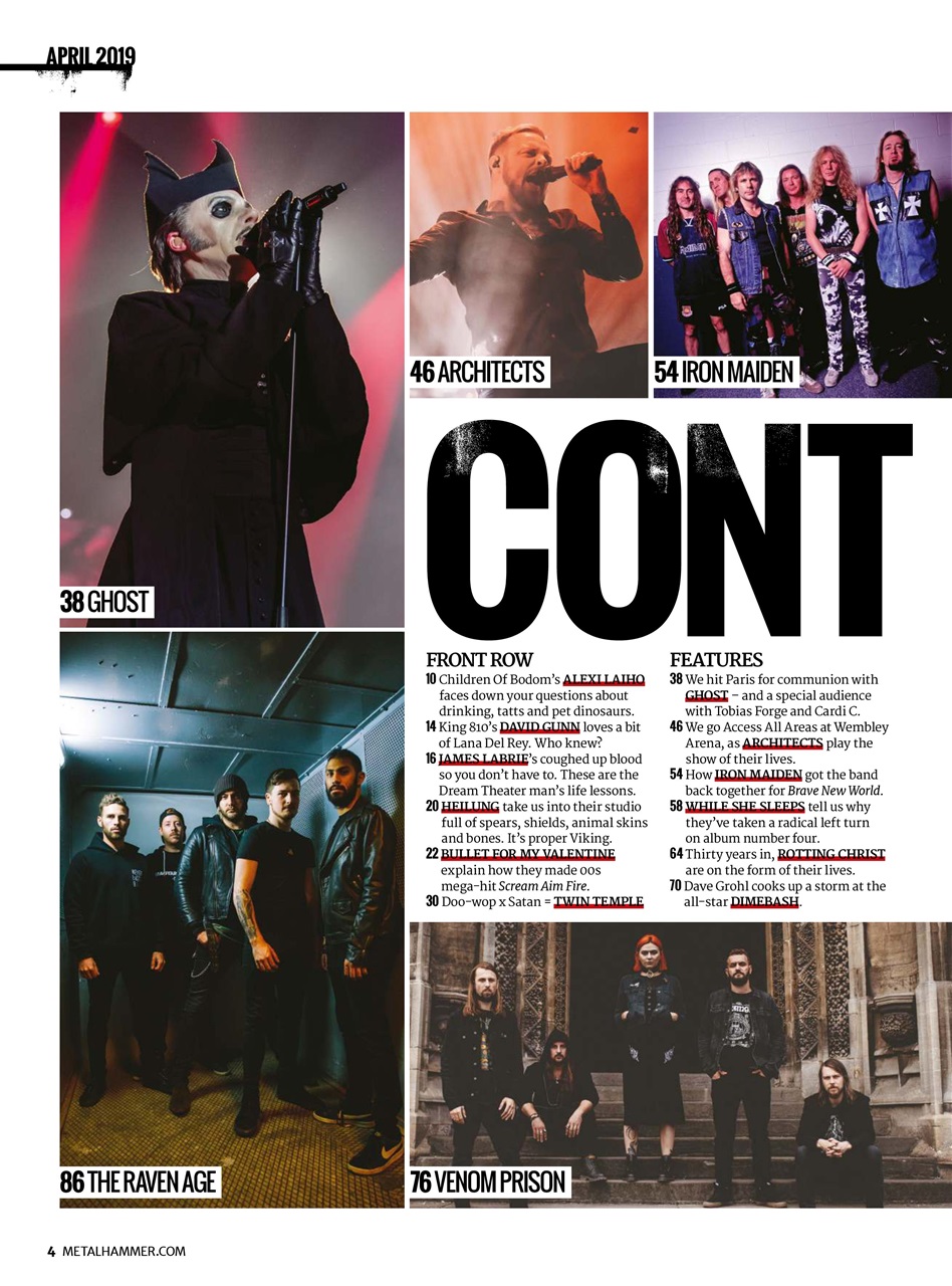 Metal Hammer Preview Pages