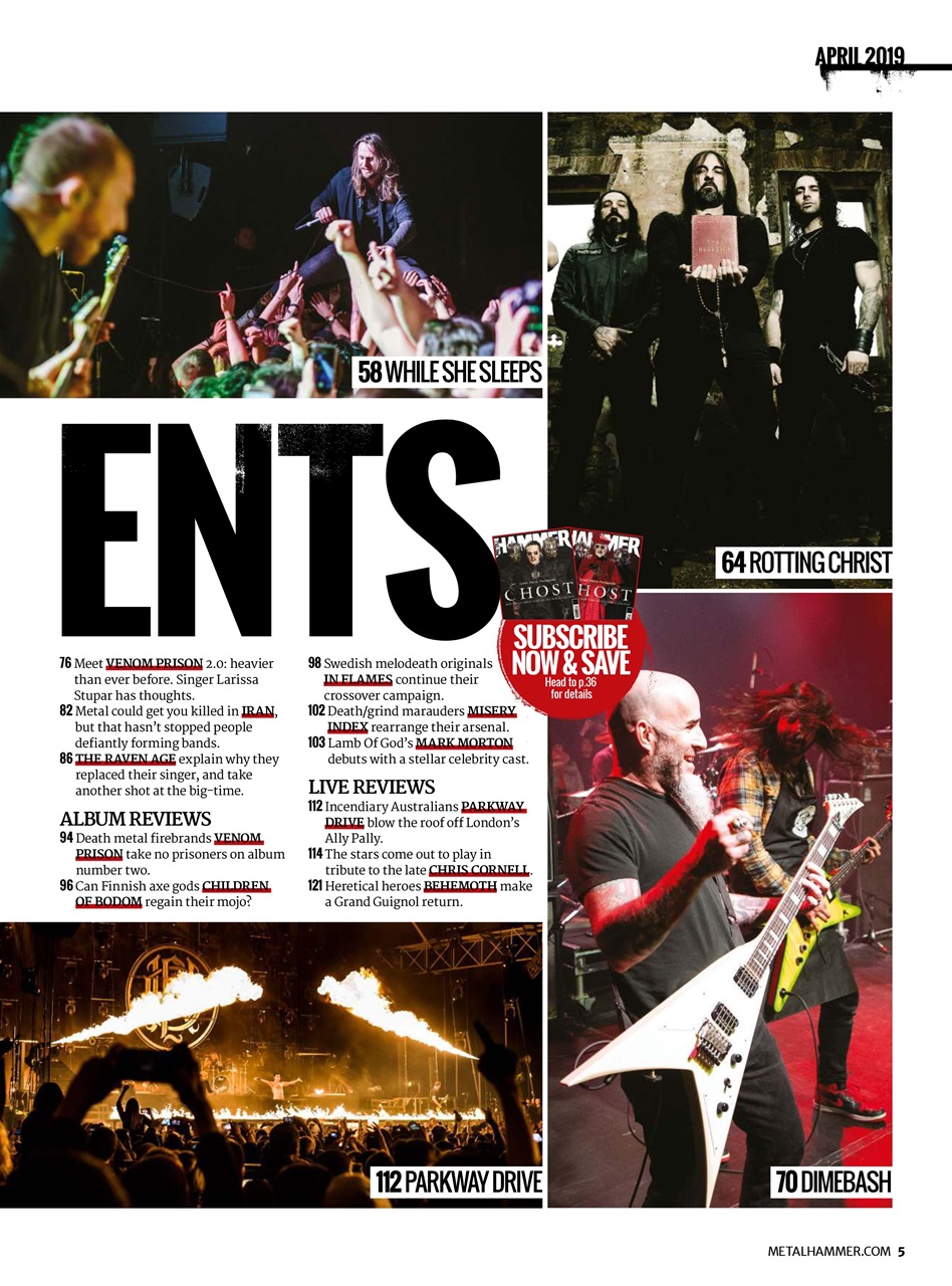 Metal Hammer Preview Pages