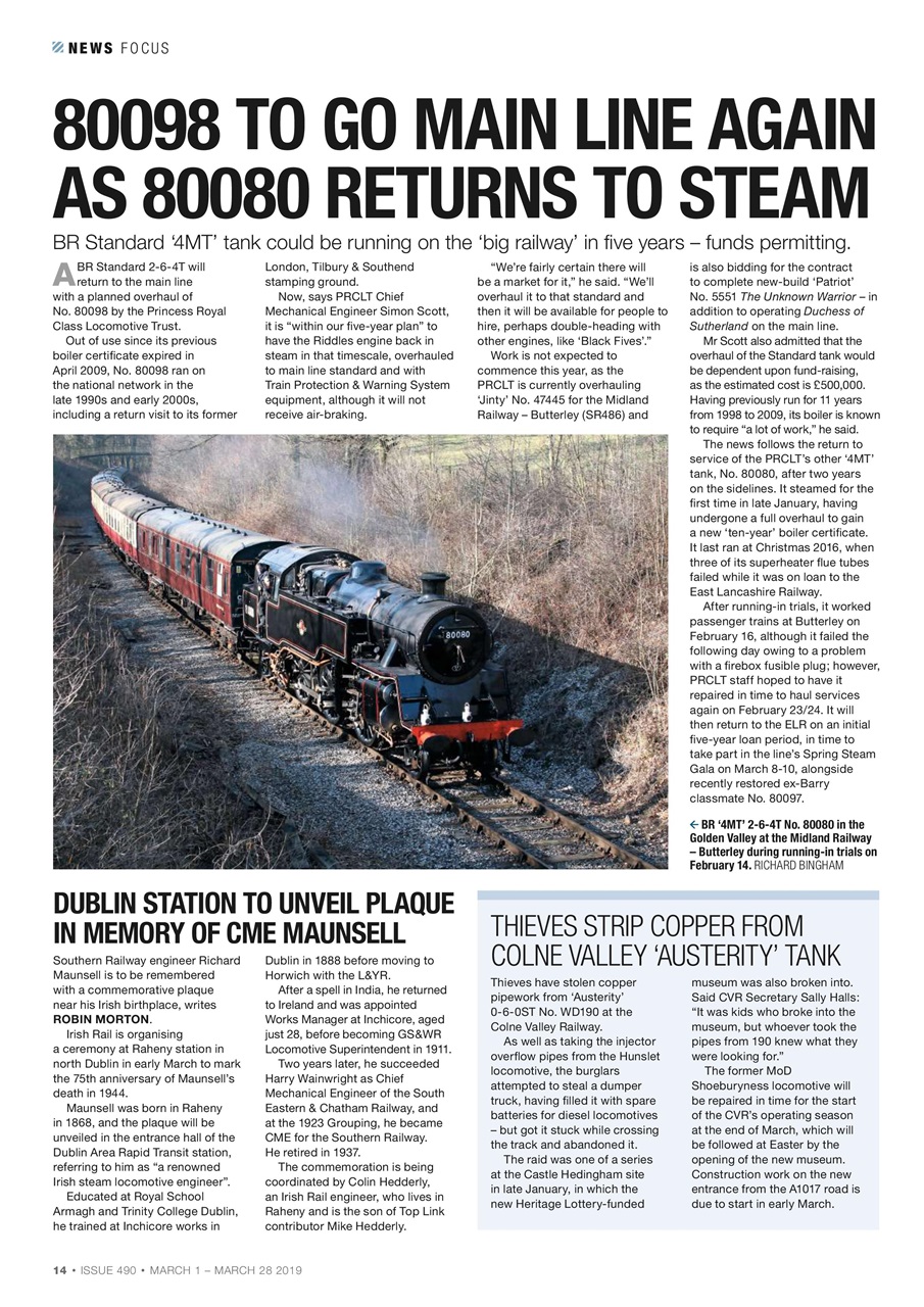 Steam Railway Preview Pages