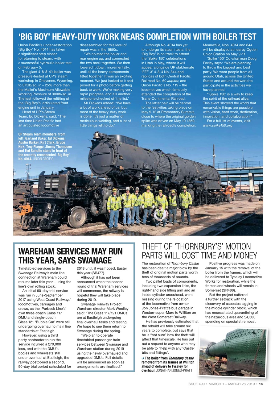 Steam Railway Preview Pages