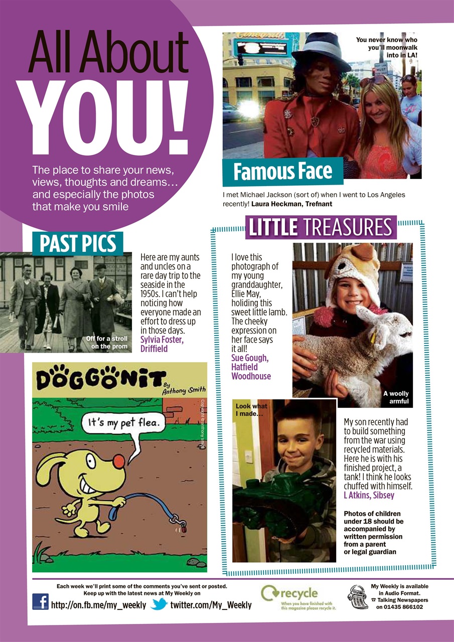 My Weekly Preview Pages