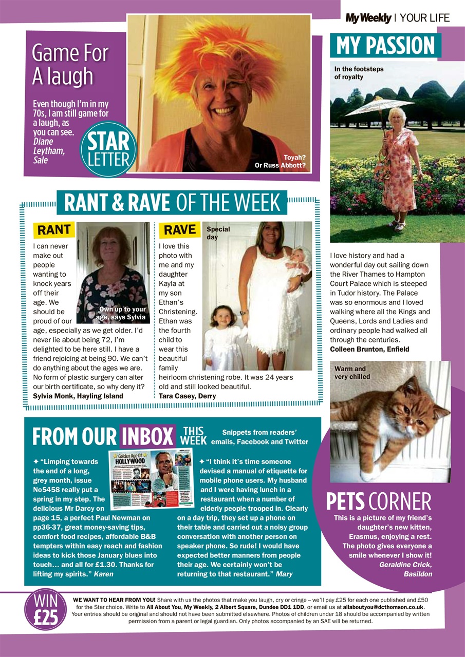 My Weekly Preview Pages