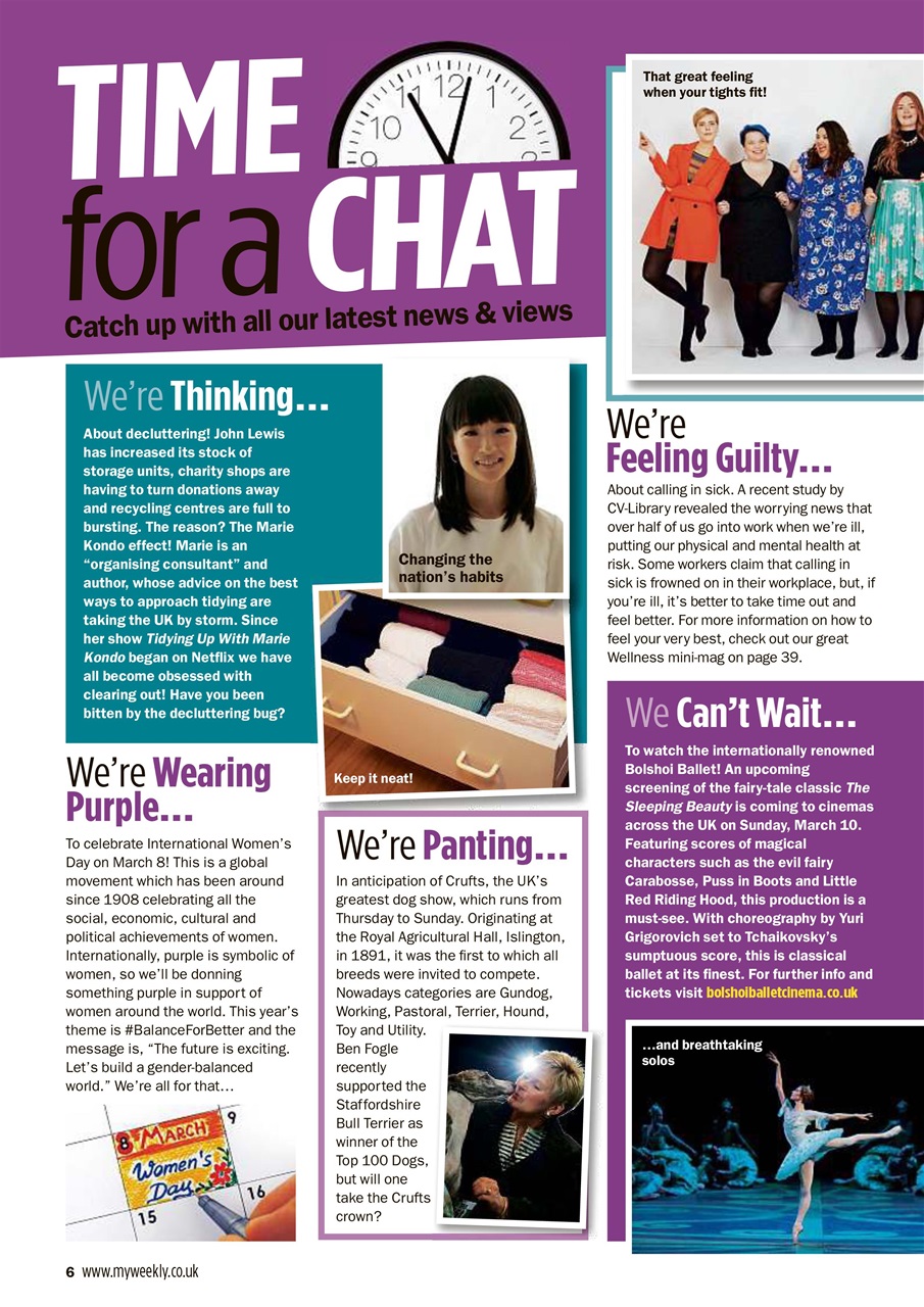 My Weekly Preview Pages