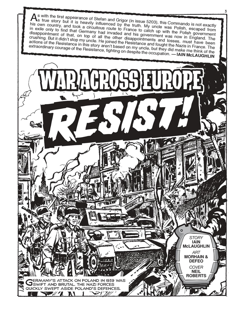 Commando Preview Pages