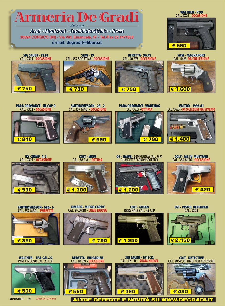 ARMI SHOP Preview Pages