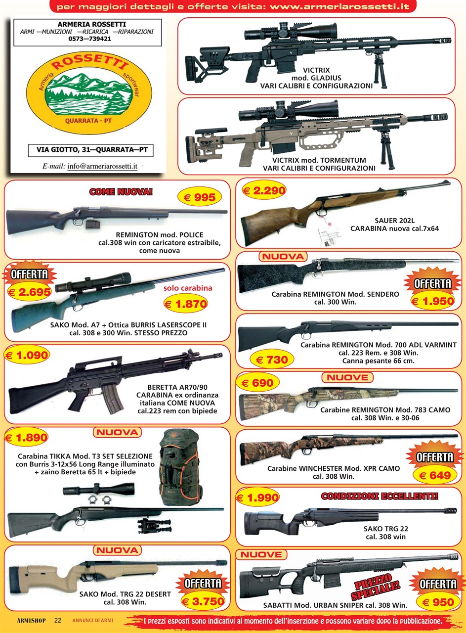 ARMI SHOP Preview Pages