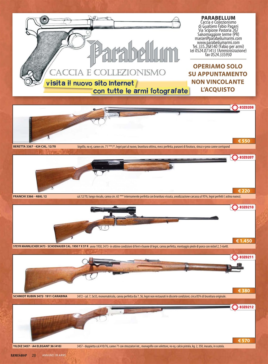 ARMI SHOP Preview Pages