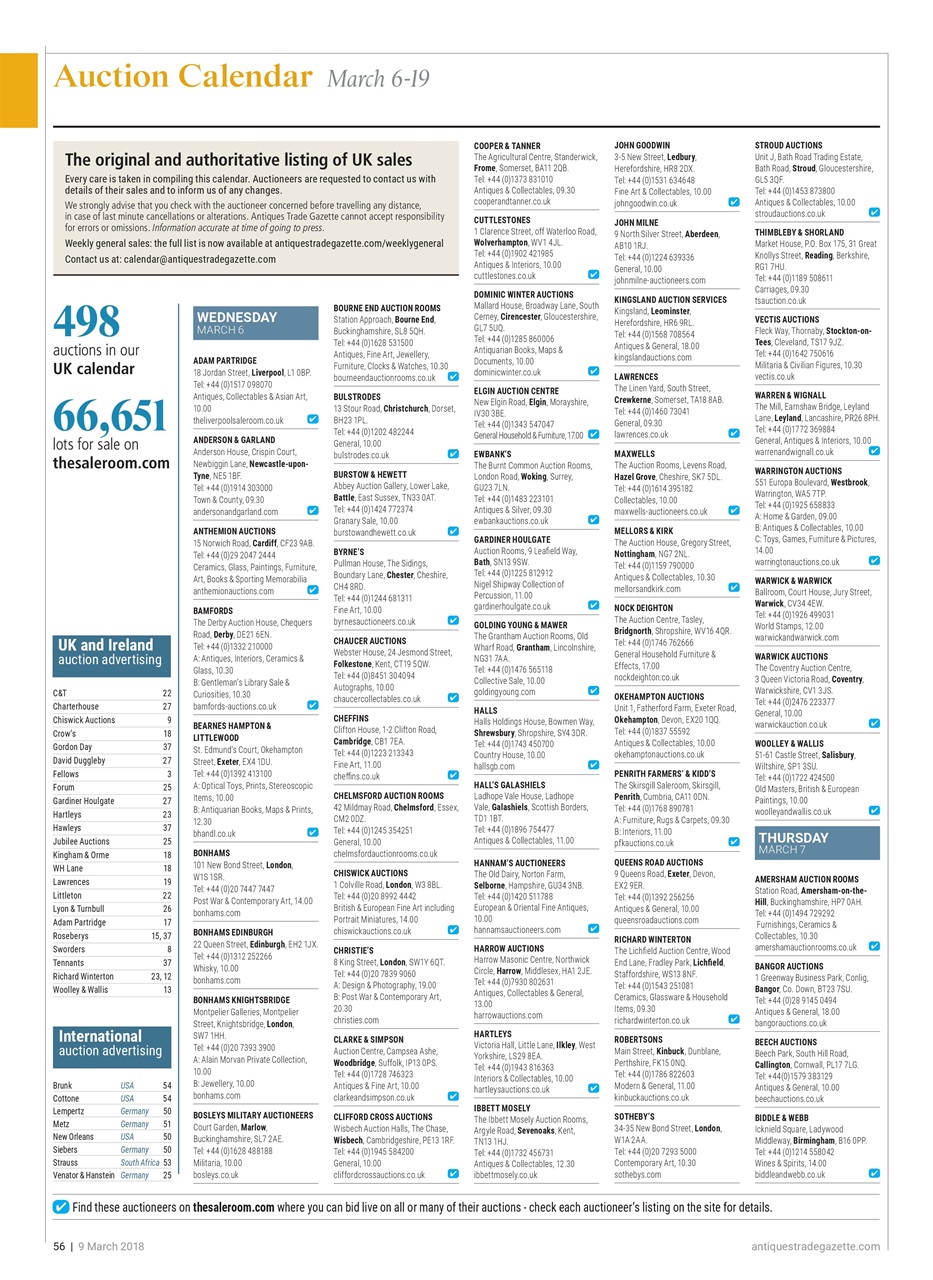 Antiques Trade Gazette Preview Pages