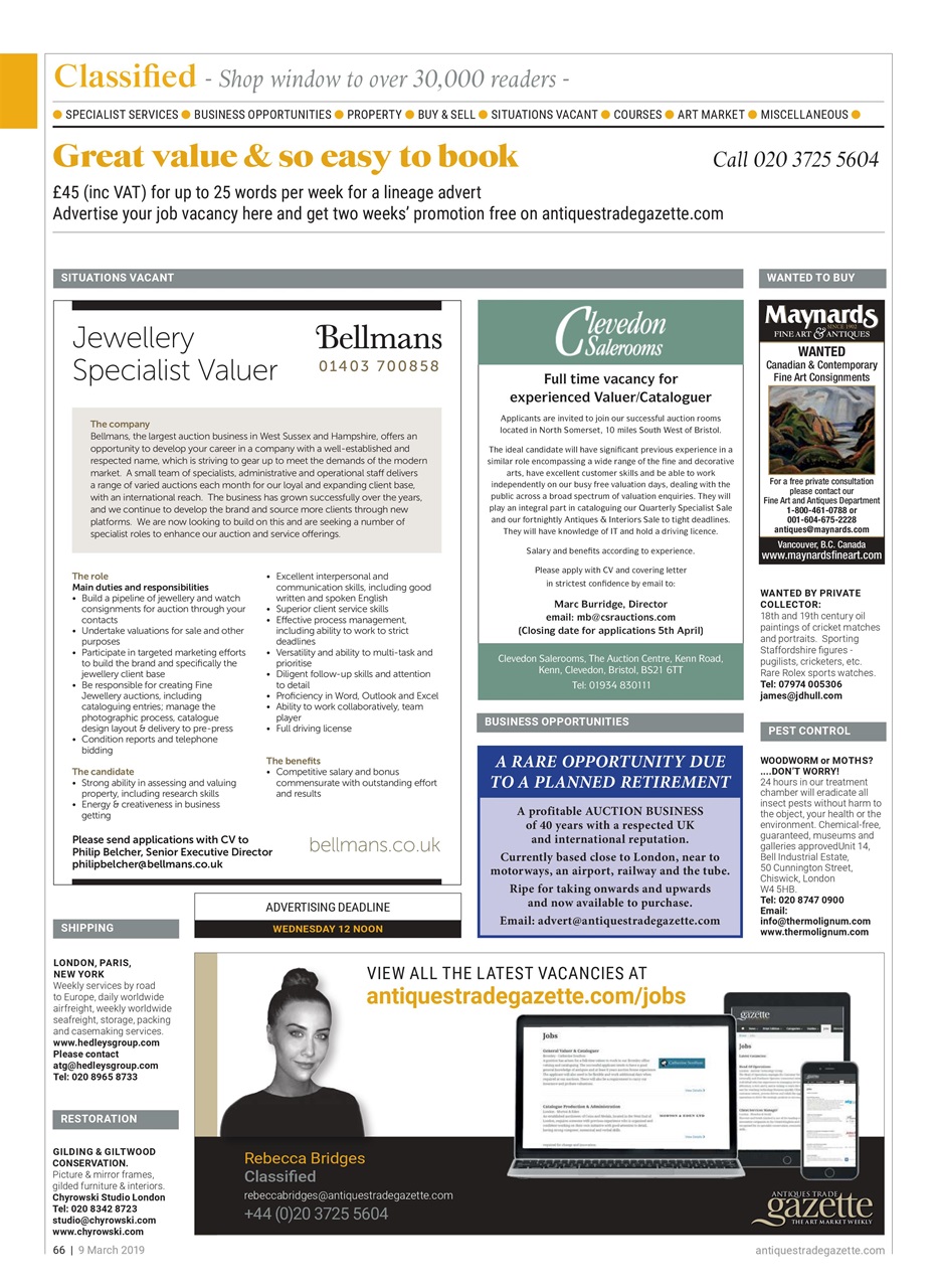 Antiques Trade Gazette Preview Pages
