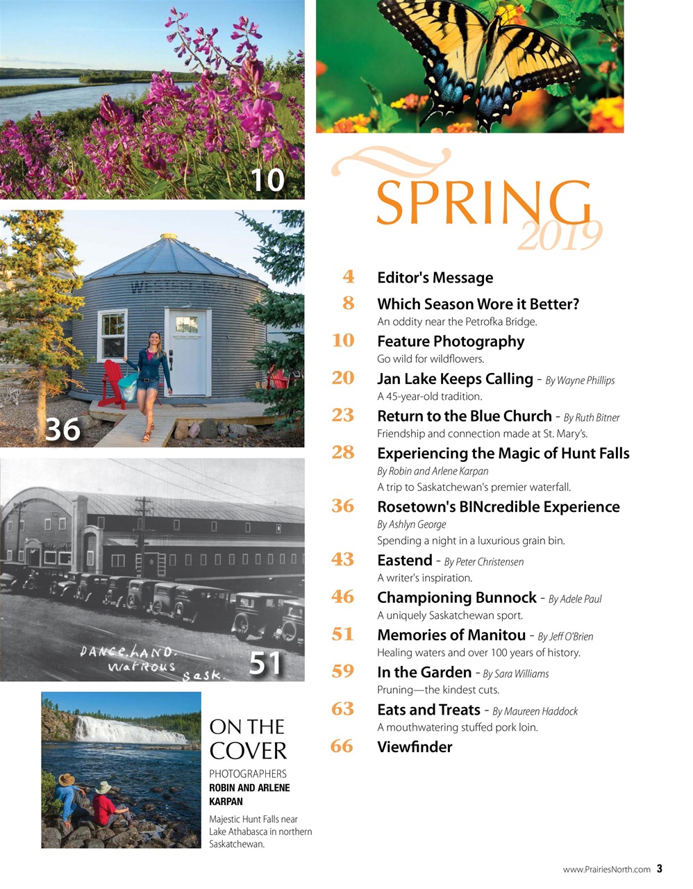 Prairies North Magazine Preview Pages