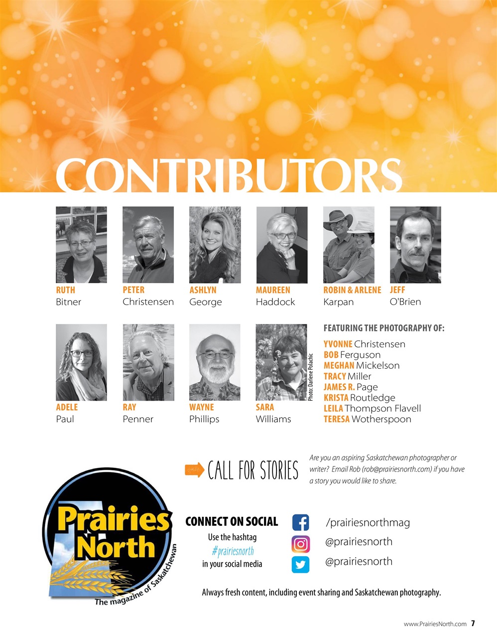 Prairies North Magazine Preview Pages