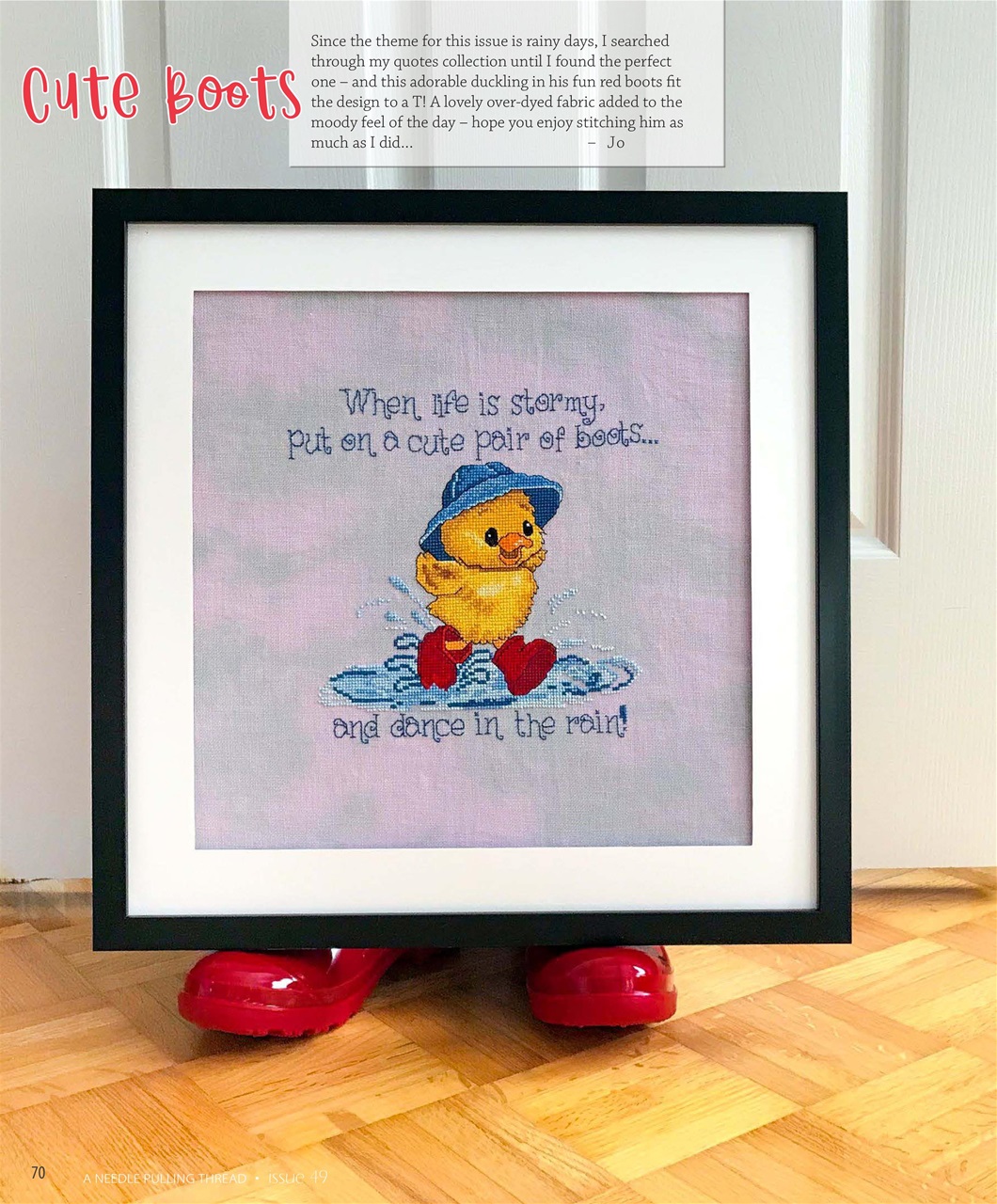 A Needle Pulling Thread Preview Pages