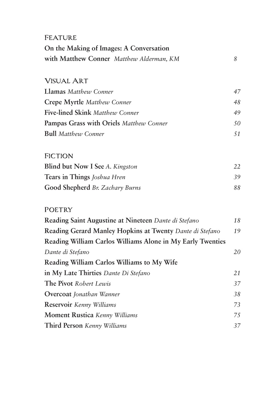 Dappled Things Preview Pages