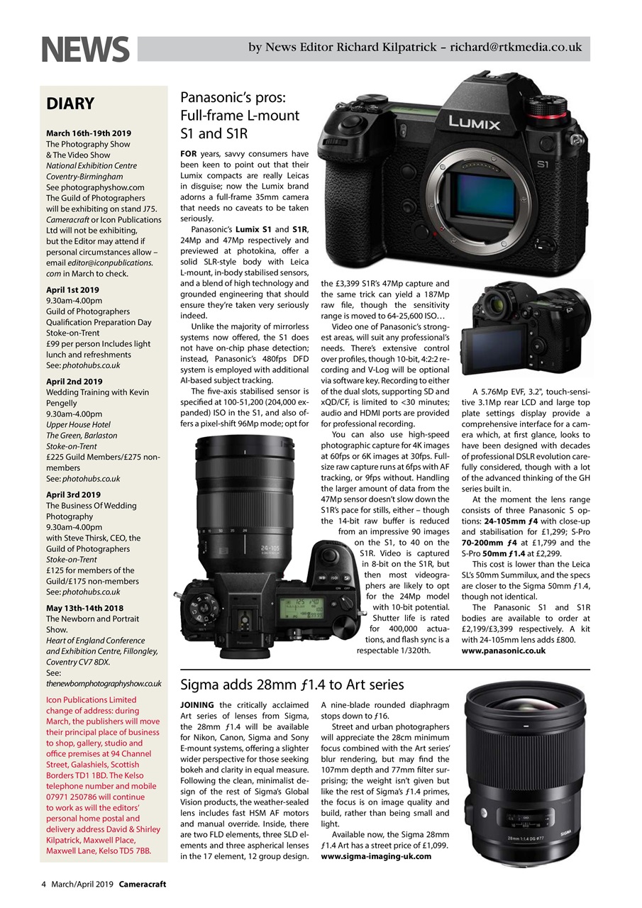 f2 Cameracraft Preview Pages
