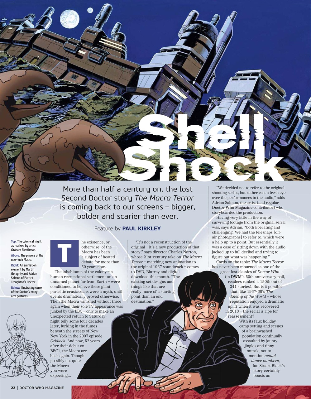 Doctor Who Magazine Preview Pages