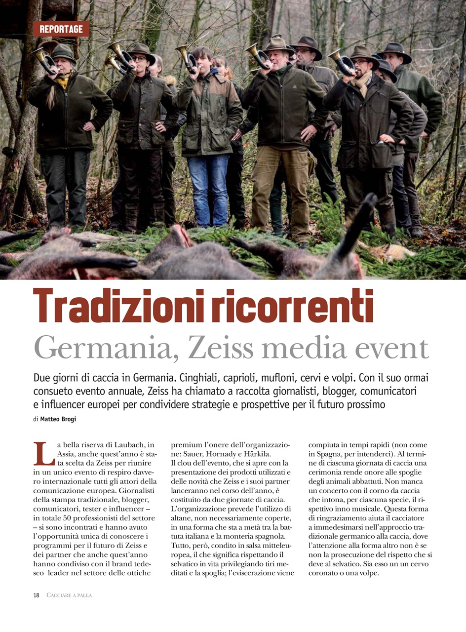 Caccia Magazine Preview Pages