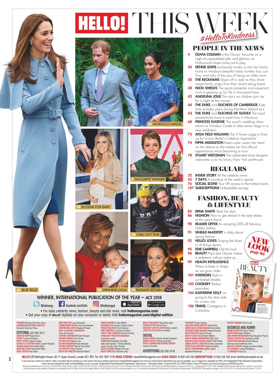 Hello! Magazine Preview Pages