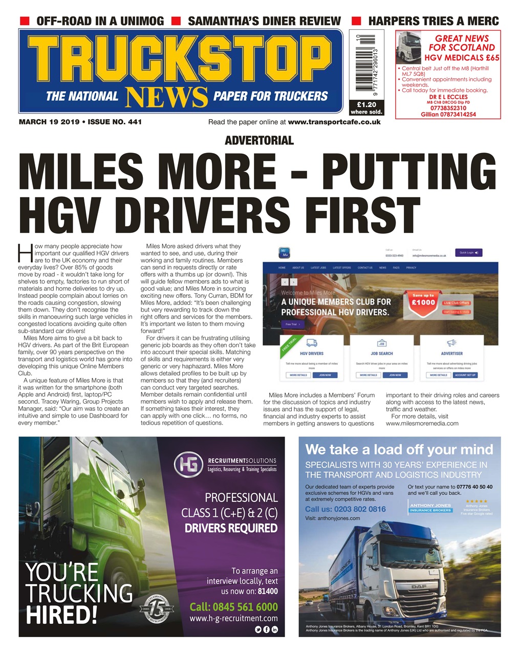 Truckstop News Preview Pages