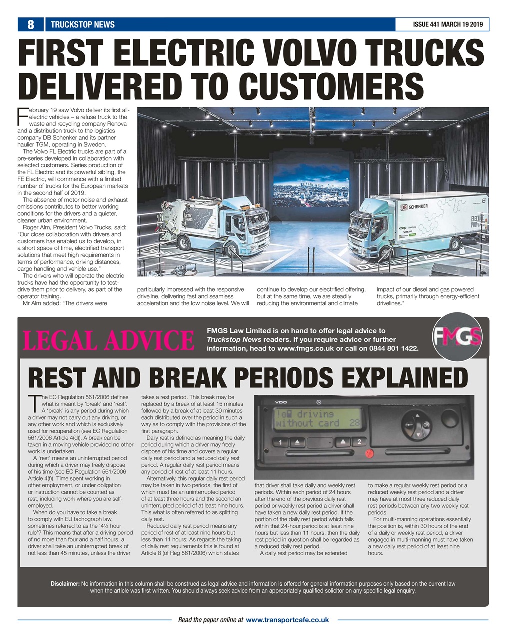 Truckstop News Preview Pages