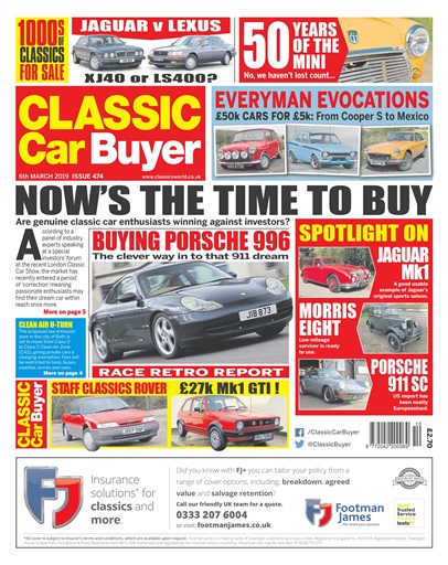 Classic Car Buyer issue 