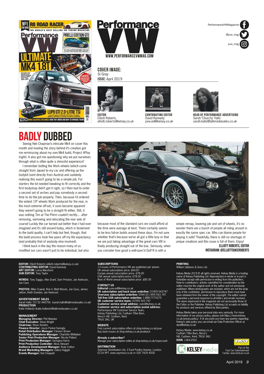 Performance VW Preview Pages