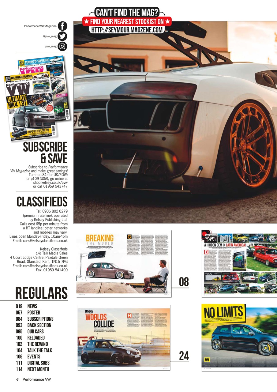 Performance VW Preview Pages