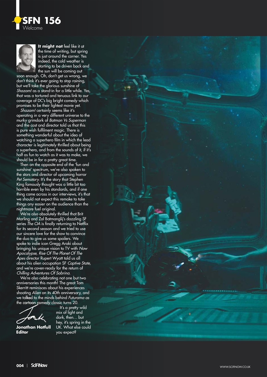 SciFiNow Preview Pages