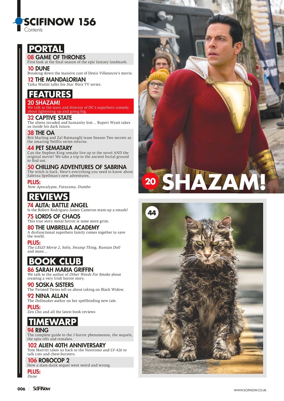 SciFiNow Preview Pages