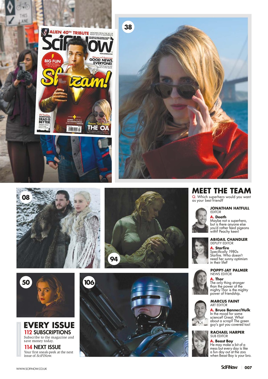 SciFiNow Preview Pages