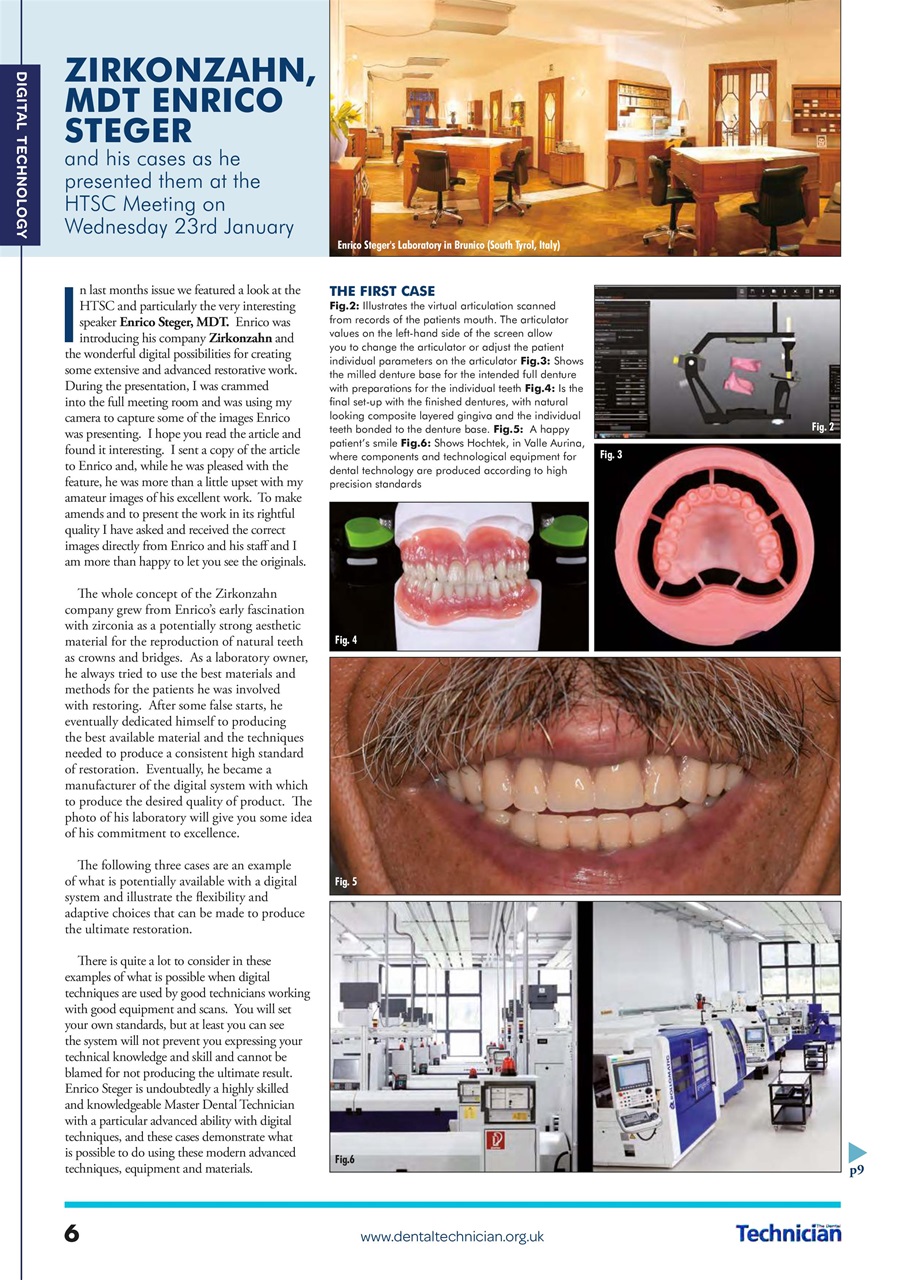 The Dental Technician Magazine Preview Pages