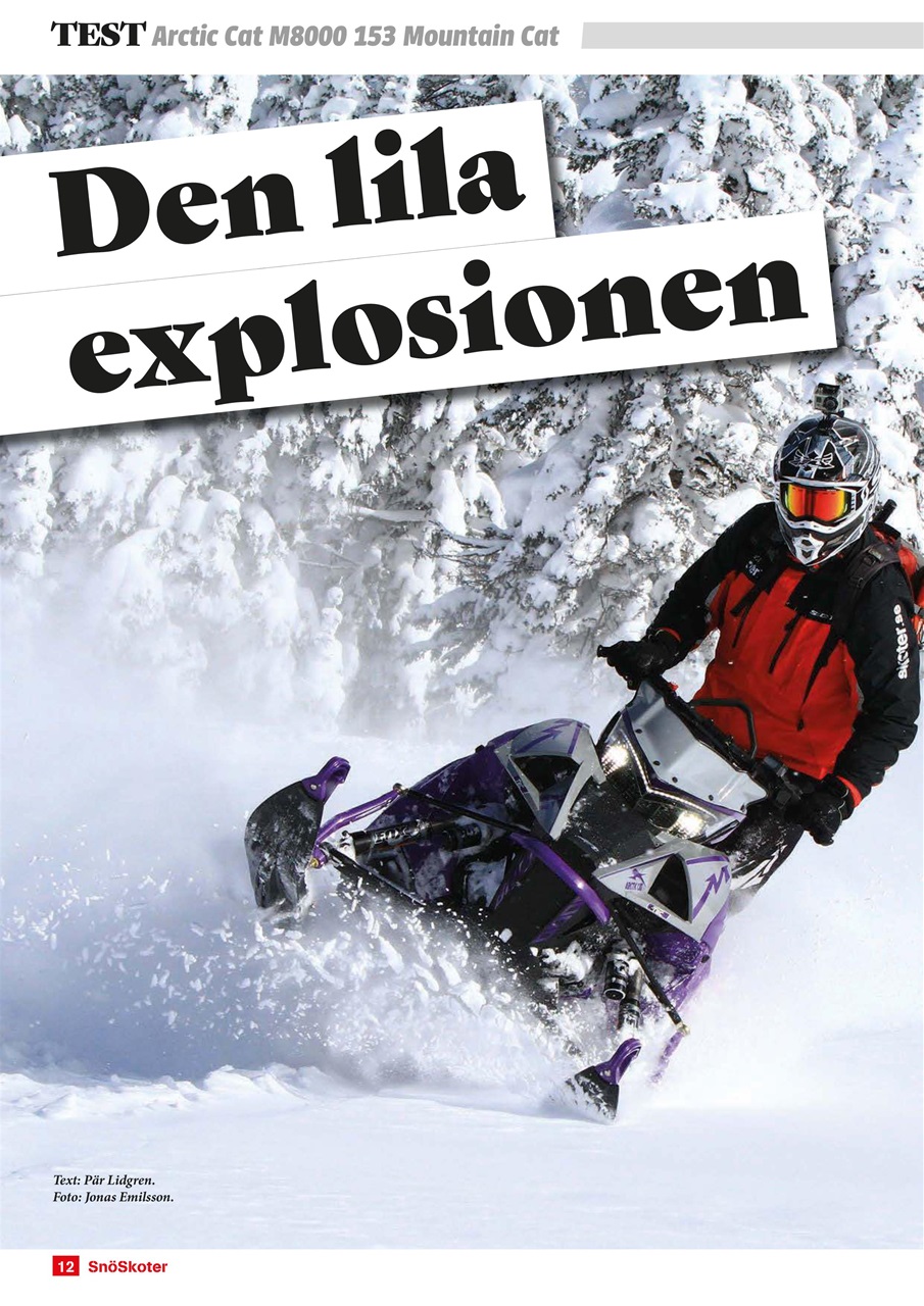 Tidningen Snöskoter Preview Pages