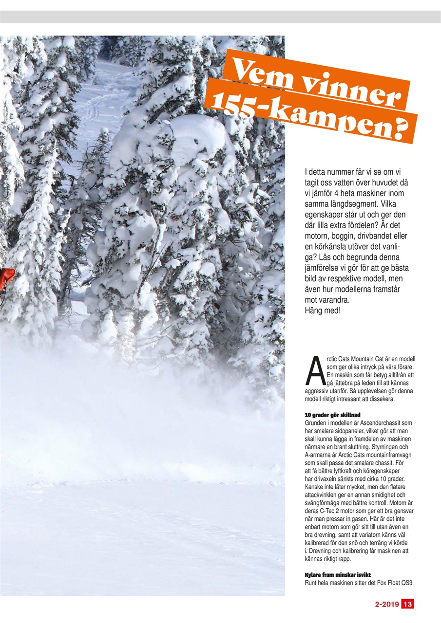 Tidningen Snöskoter Preview Pages