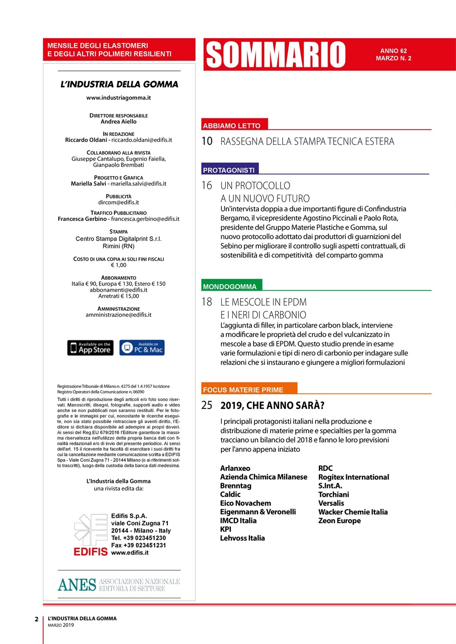 L’industria della Gomma Preview Pages