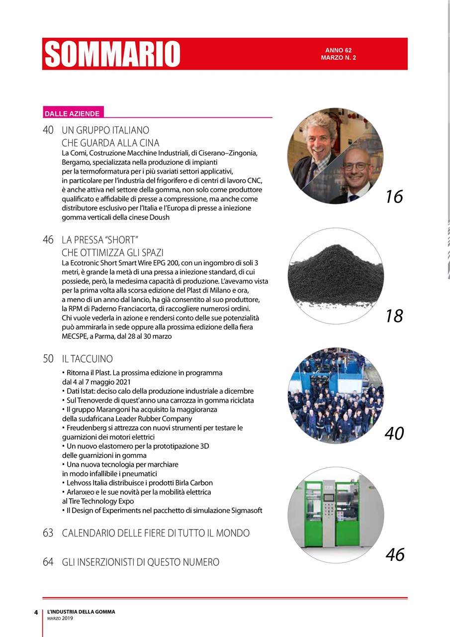 L’industria della Gomma Preview Pages
