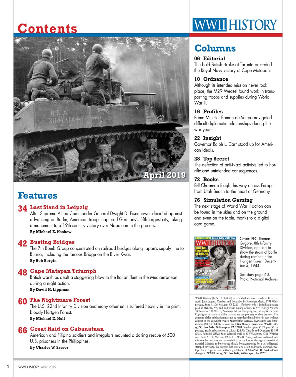 WW2 History Magazine Preview Pages