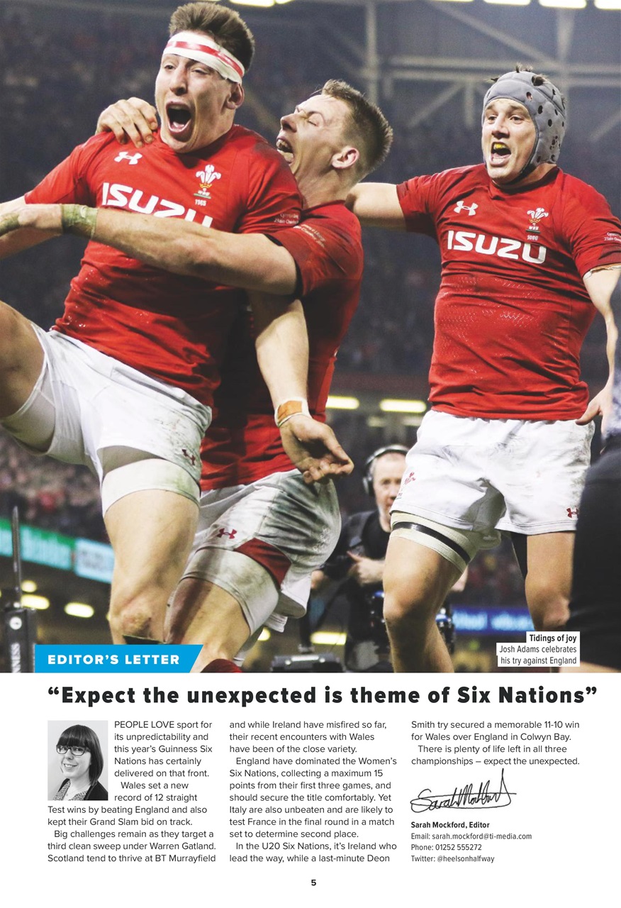 Rugby World Preview Pages
