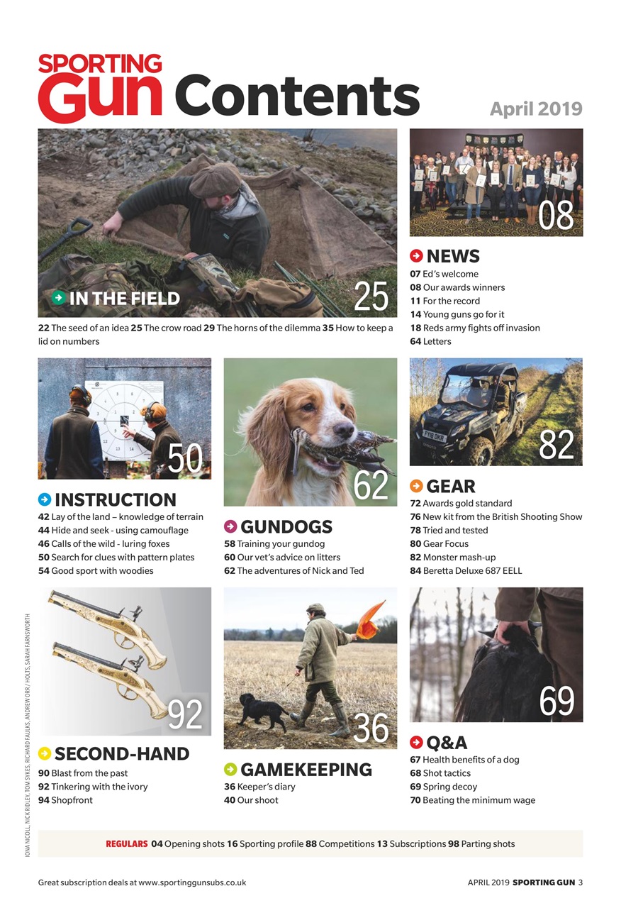 Sporting Gun Preview Pages