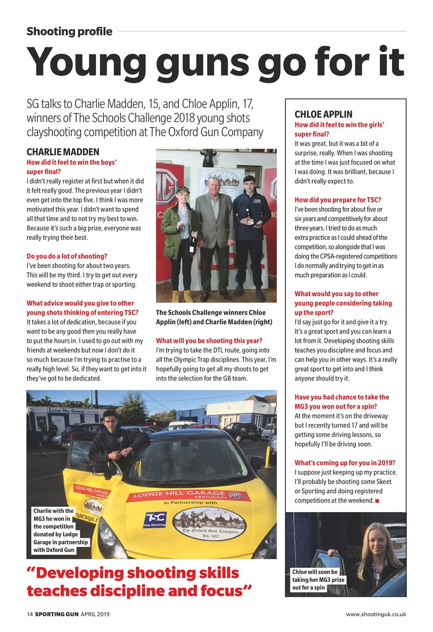 Sporting Gun Preview Pages