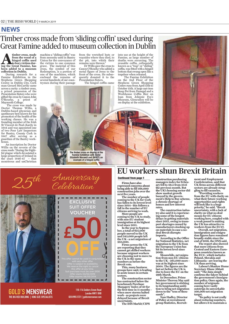 Irish World Preview Pages