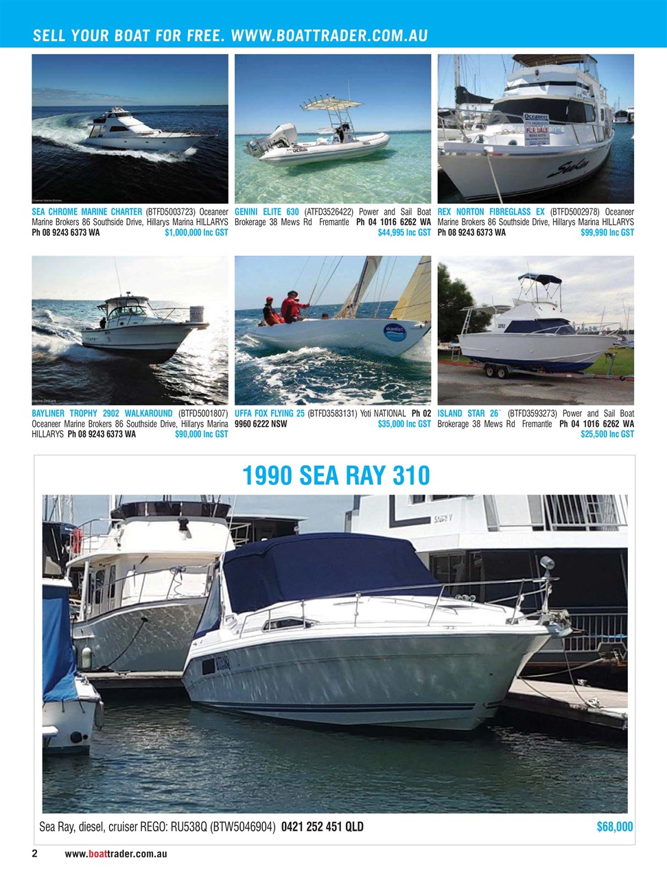 Boat Trader Australia Preview Pages