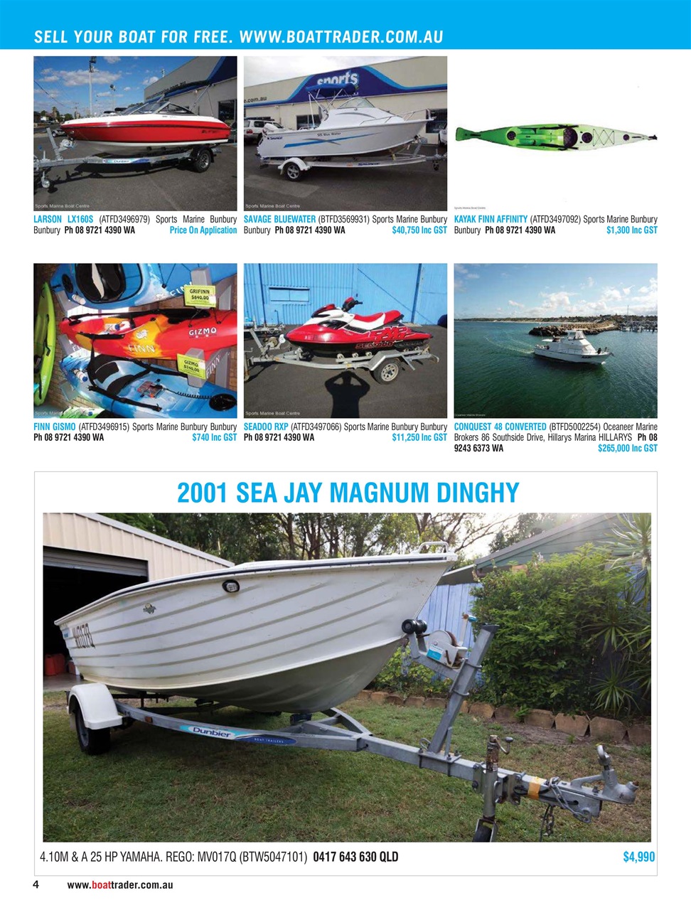 Boat Trader Australia Preview Pages