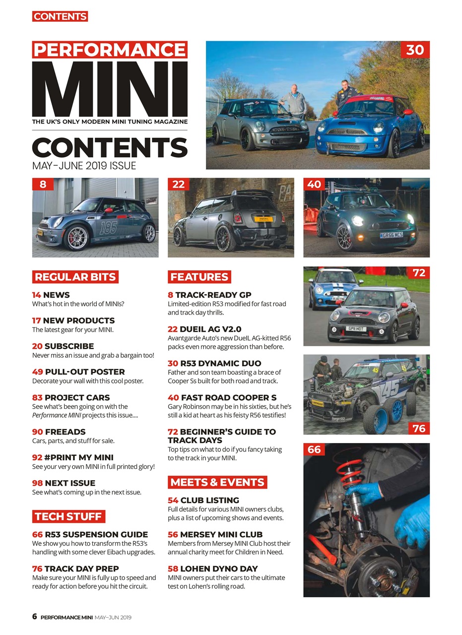 Performance Mini Preview Pages