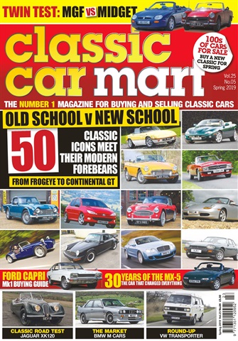Classic Car Mart issue Spring 2019