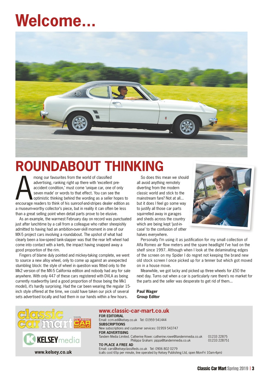 Classic Car Mart Preview Pages